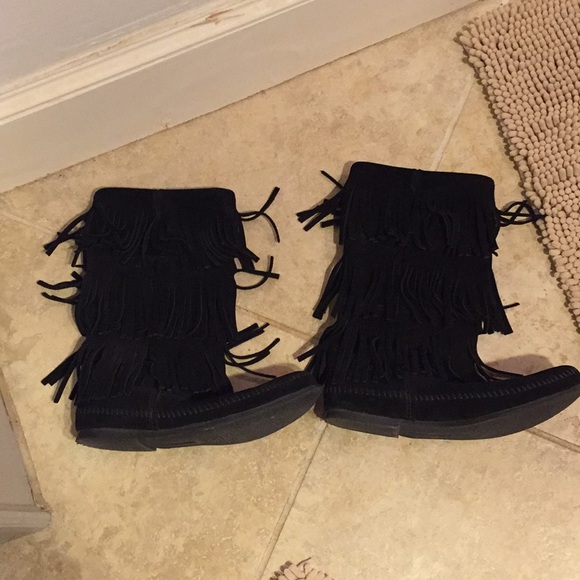 Leather suede boots - Picture 6 of 6
